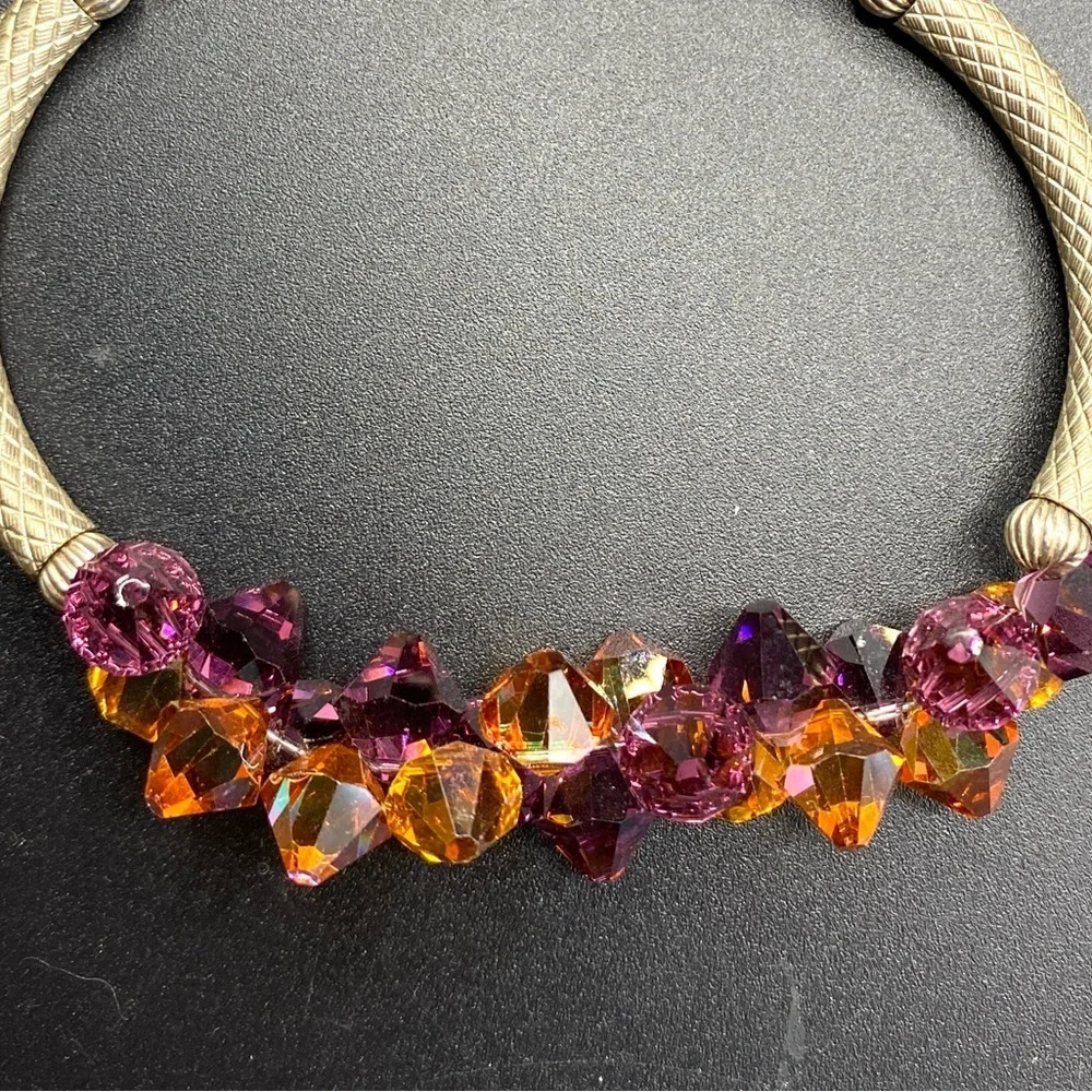 Sterling Silver Crystal Beads Bracelet Silver Clasp
